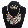 Retro Two-Piece Necklace and Earrings Set